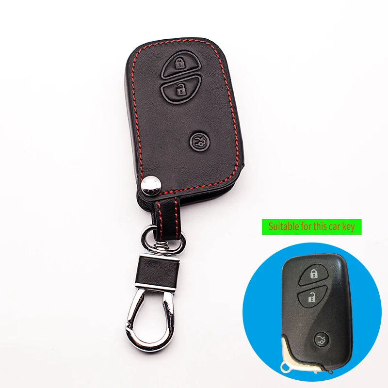 Кожаный чехол для автомобильного ключа для Lexus smart key ES 300h 250 350 IS GS CT200h RX CT200 ES240 GX400 LX570 RX270 чехол с пультом дистанционного управления