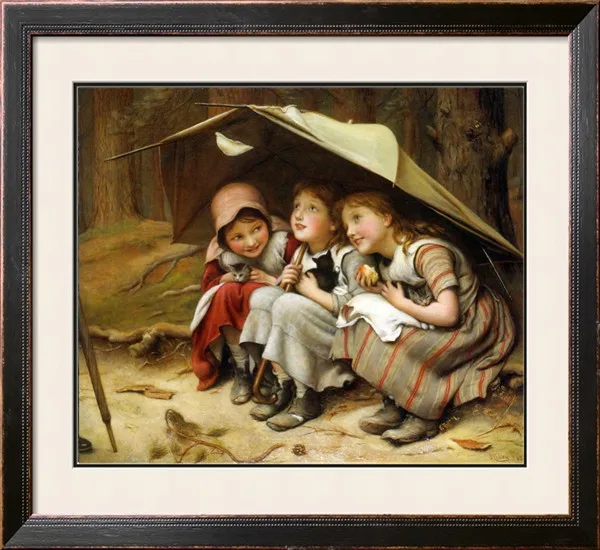 

59-50-Needlework Craft Home decor French DMC Quality Counted Cross Stitch Kit Oil painting 14 ct 11 ct three Little Kittens