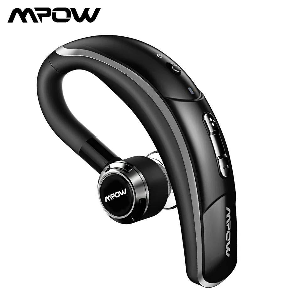 Pаспродажа Mpow BH028 Bluetooth наушники одиночные Беспроводные наушники с 6 часами воспроизведения Handsfree Вызов для водителя автомобиля Бизнес Стиль