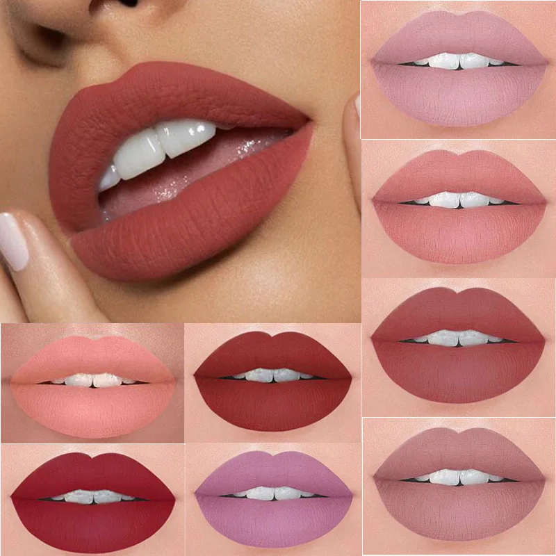 

20 Colors Metallic Ultra Velvet Matte Lipgloss Vitamin Moisturizer Liquid Lipstick Waterproof Long Lasting Cosmetic Lip Makeup