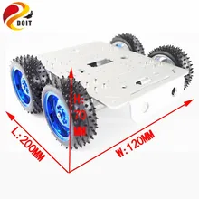 C300 4WD металлические шасси автомобиля с шасси из алюминиевого сплава/с Роботизированная рука Интерфейс отверстия для модификации DIY RC игрушки