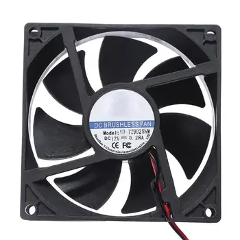 

Black YD-129025SM DC 12V Cooler Fan 90x90x25mm 7 Blades Computer PC Cooling Fan 28.88dB (A) For Computer PC