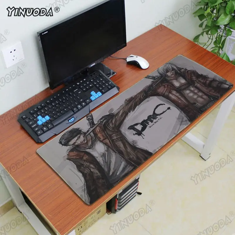 Yinuoda Custom Skin Devil May Cry Large gaming Mouse pad PC Computer mat mouse mat high quality DIY picture with edge locking Yinuoda Custom Skin Devil May Cry Large gaming Mouse pad PC Computer mat mouse mat high quality DIY picture with edge locking