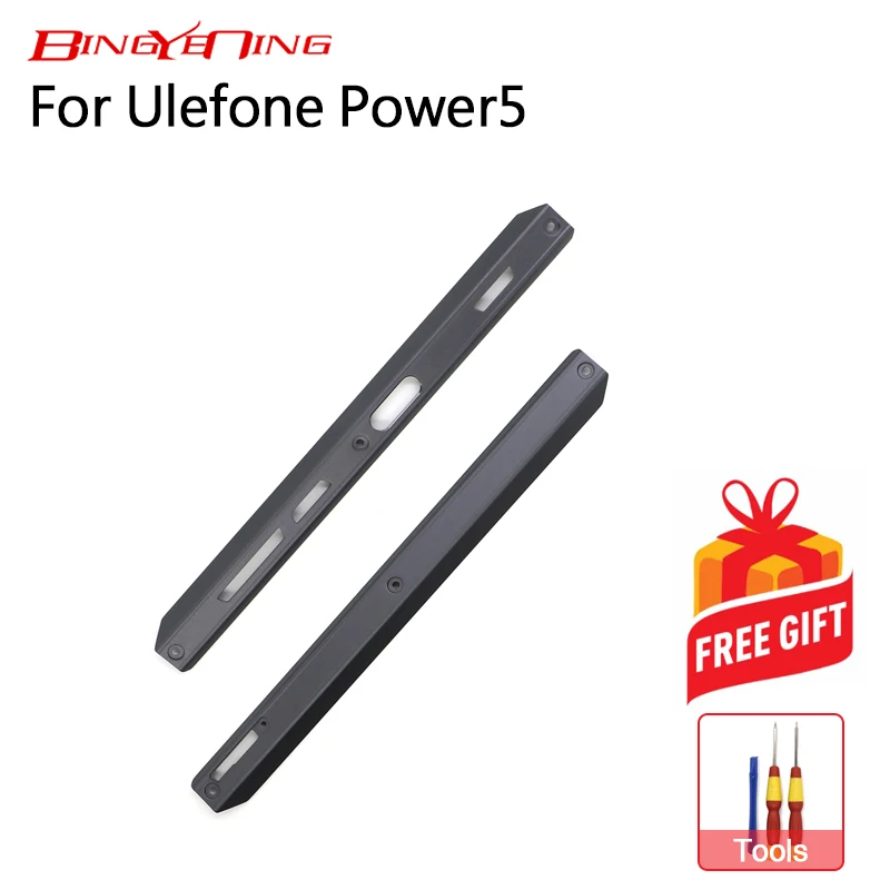 

BingYeNing New Original For Ulefone Power 5 Rear Cover Battery Cover Aluminum Piece Left and Right Decorative Accessories