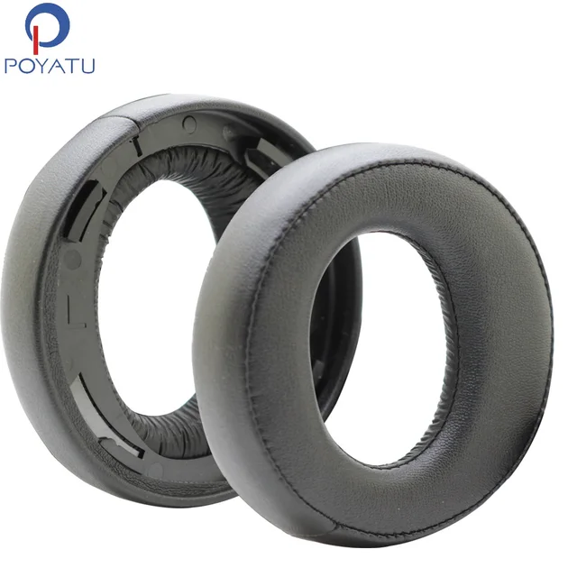 Poyatu Casque Oreillettes Coussinets Pour Sony Gold Casque Sans Fil