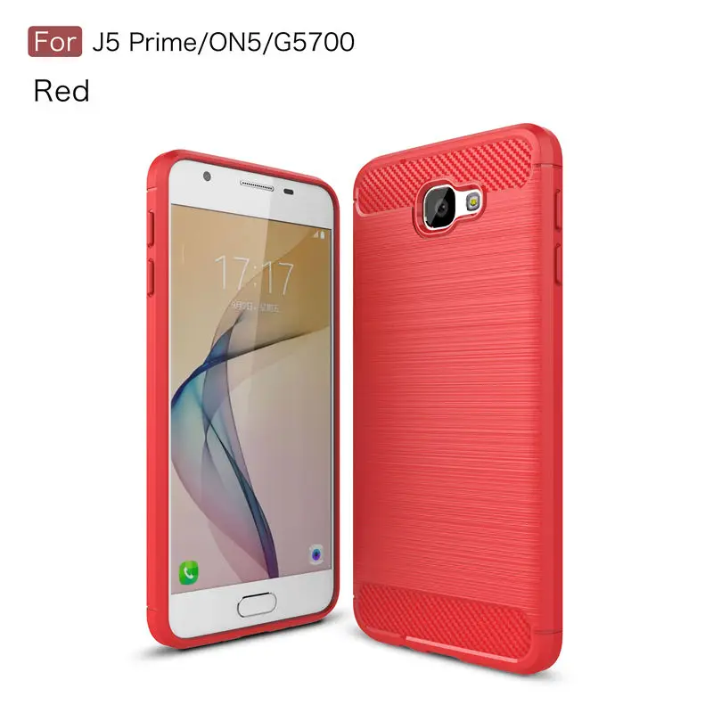 Высокое Качество Мягкий силиконовый чехол для samsung Galaxy J5 премьер Slim Armor