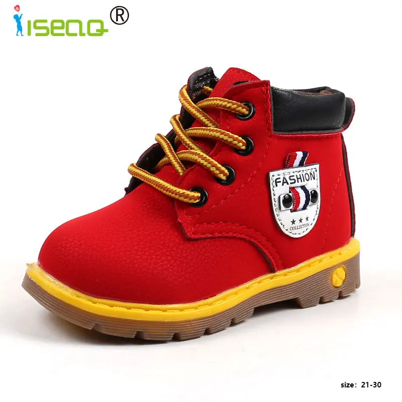 

Winter Children Sneakers Martin Boots Cotton Plush Kids Shoes Boys Girls Snow Boots Casual Shoes Toddler Fashion boots 21-30