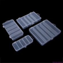 Новая пластиковая рыболовная приманка, коробка для приманки, органайзер для хранения контейнер, 5 отделений