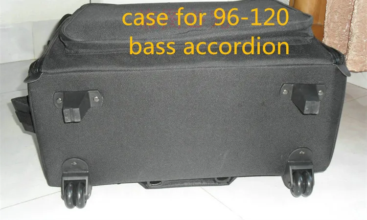 Профессиональный высокого качества 96-120 басовый аккордеон Музыкальная шкатулка с тележкой 96/120 басовый аккордеон сумка gig мягкий жесткий чехол рюкзак