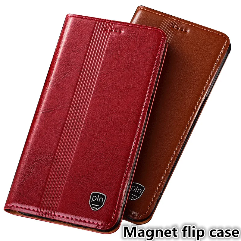  QH16 Genuine leather magnet flip case with card slot for Asus Zenfone 2 ZE551ML case for Asus Zenfo