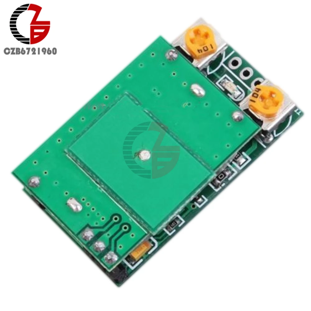

DC 5V 5.8GHz 30mA Microwave Radar Sensor Switch Module ISM Waveband Sensing HFS-DC06 High Level Signal 12M Range