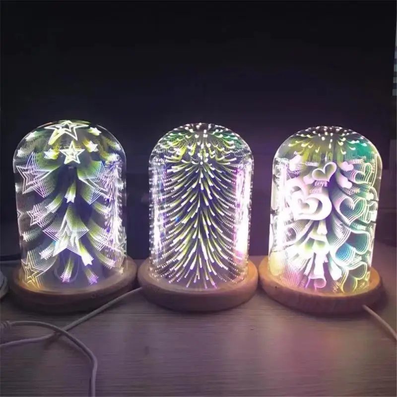 Buy Christmas USB Charging LED Colorful 3D Magical