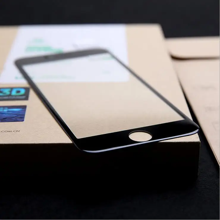 3D защитный чехол из закаленного стекла для iphone 6 6s 7 Plus Ультратонкий стеклянный