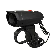 Plastic Bicycle Bell Cycling Horns Electronic Bike Bicycle Handlebar Ring Bell Strong Loud Air Alarm Bell Bike Horn Safety