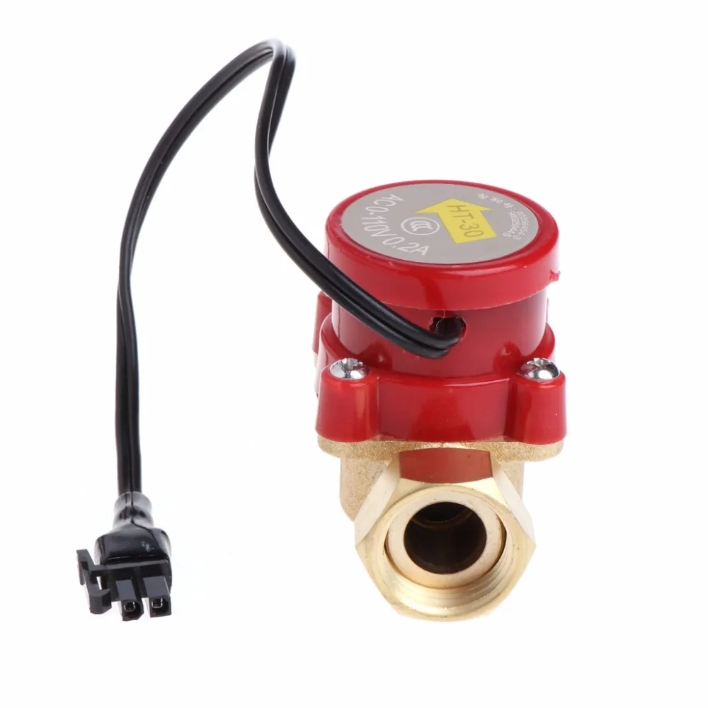 G1/2 Female to G1/2 Male Circulation Water Flow Sensor Protect Switch For CO2 