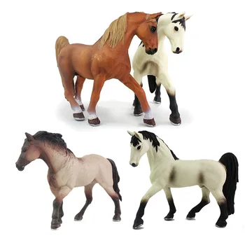 

Simulation Animal Model Horses Action Figures Children Home Decor Fairy Garden Decoration Accessories Figurine Gift for Kids Toy