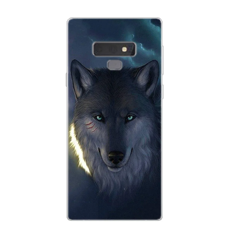 For Coque Samsung Note 9 Case Cartoon Animal Silicone Phone Case For Samsung galaxy Note 9 Case Cover Note9 Soft TPU Hoesje Capa