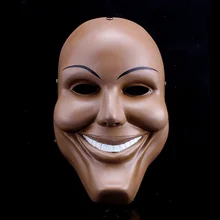 H& D высокая Смола Очищающая улыбающееся лицо страшный клоун Moive маска Хэллоуин тушь для ресниц террор Косплей вечерние маскарадный костюм