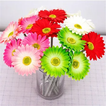 

10pcs Artificial Gerbera Flower Real Touch Sunflower Good Quality PU Gerbera for Wedding Centerpieces Home Decorative Flowers