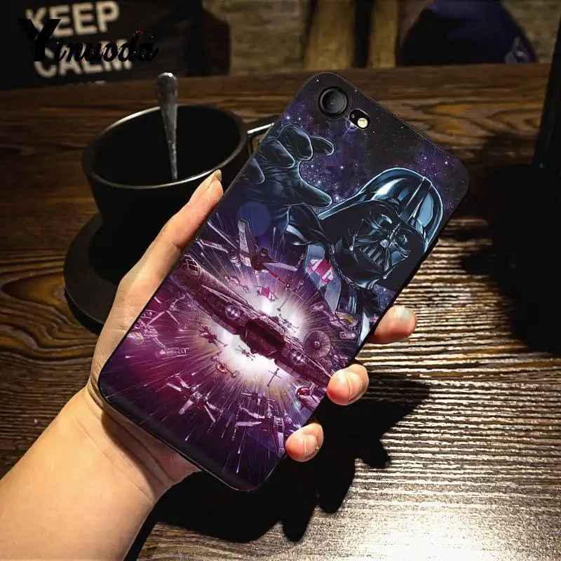Yinuoda для iPhone 7 6 X Чехол Star Wars Изысканный Роскошный телефон чехол для iPhone 7X6 6S 8 Plus X 5 5S SE XS XR