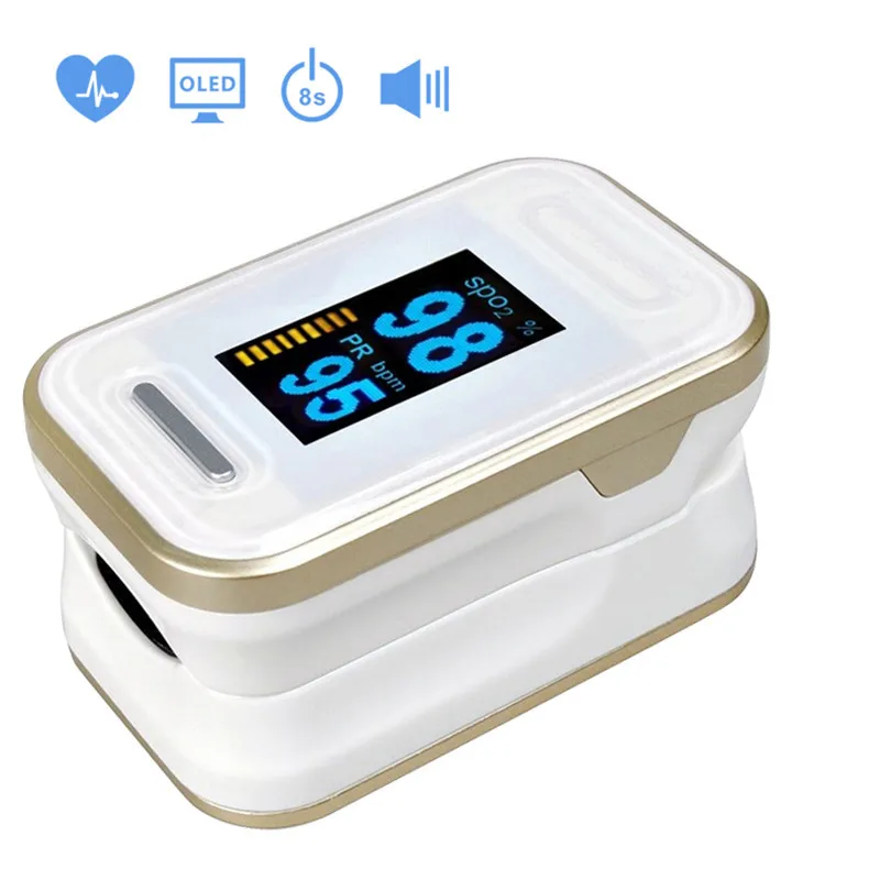 

Portable Health Care Fingertip Pulse Rate Oxygen SPO2 Oximeter Monitor Pulse Oximeter For Kids /Adults