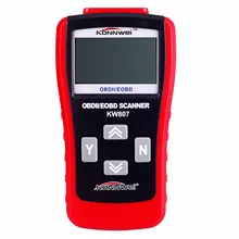 New Portable Car Diagnostic Scanner Tool Trouble Code Reader KW807 OBD II 2 Auto Fault Code Scanner Diagnostic Repairing