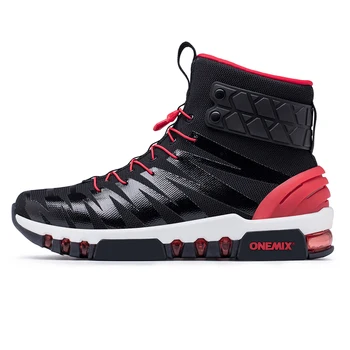 

ONEMIX walking shoes men boots trekking shoes for women sneakers high top boots for outdoor walking trekking big size 1298