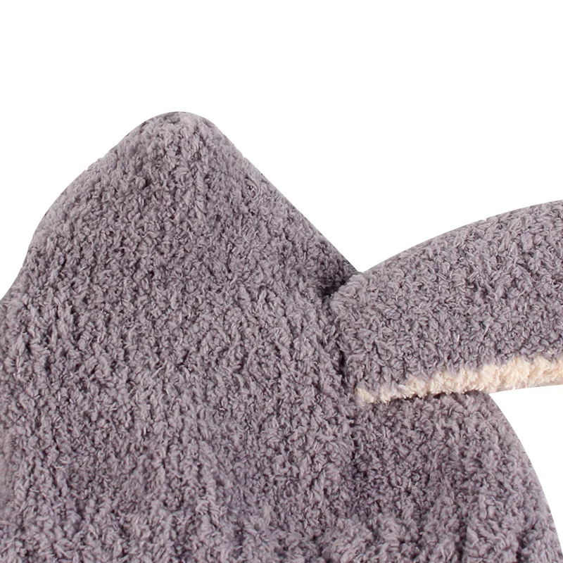 Velvet Cartoon Baby Hat Rabbit Ears Kids Beanie Hat Baby Boys Girls Photography Props First Birthday Gift Warm Baby Hat Winter (9)