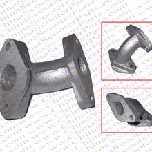 22 мм впускной коллектор 50CC 70CC 90CC 110CC ATV Quad Taotao Kaya Apollo Lifan Sunl Dirt Pit Bike запчасти