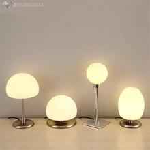 Скандинавский современный простой стеклянный Настольный светильник светодиодный Железный Настольный светильник для гостиной прикроватный светильник для спальни освещение для дома, офиса светильники Декор