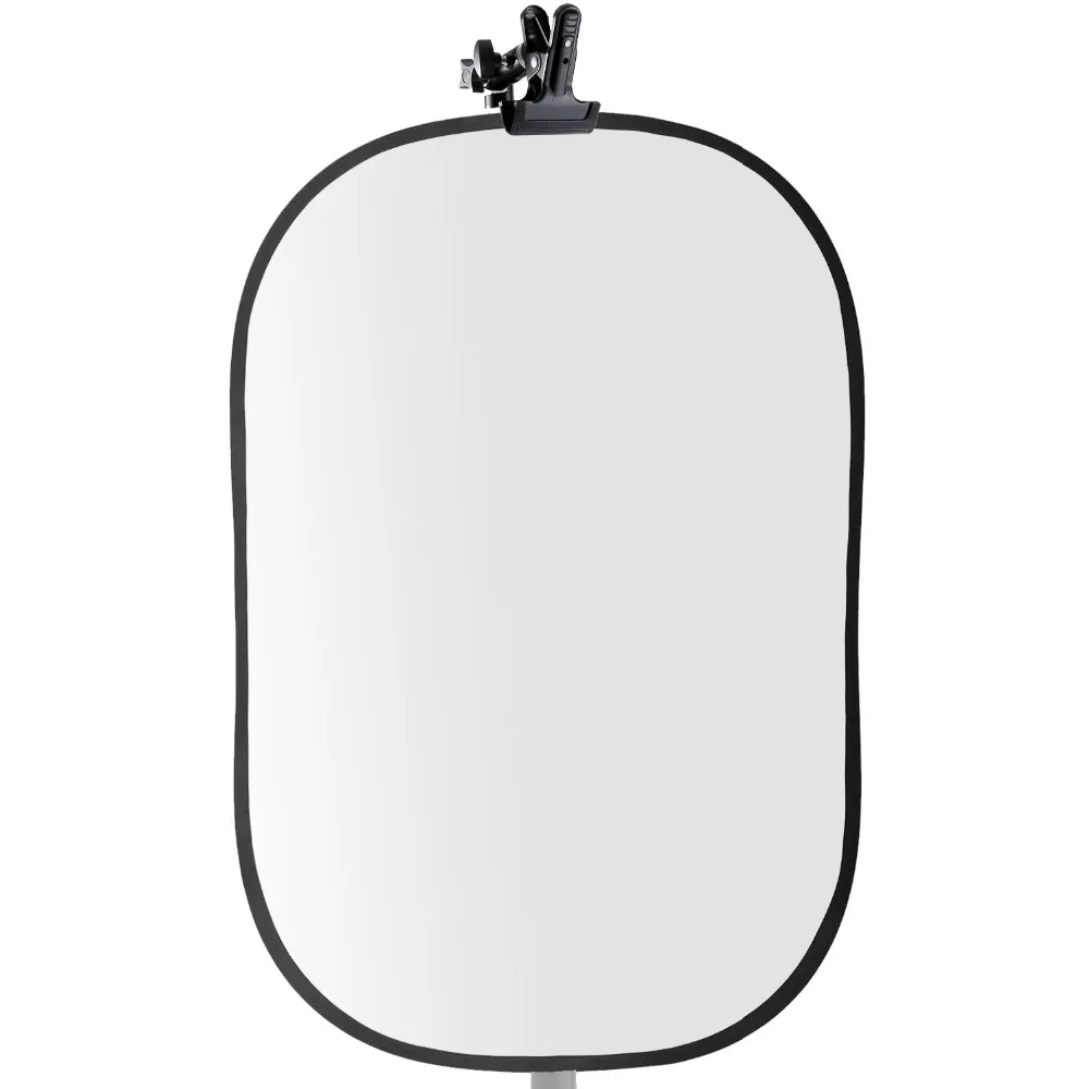 

Neewer 5x7 feet/1.5x2.1 meters Reflector Foldable Pop-out Soft Diffuser Disc with Clamp Holder and Carrying Case for Studio