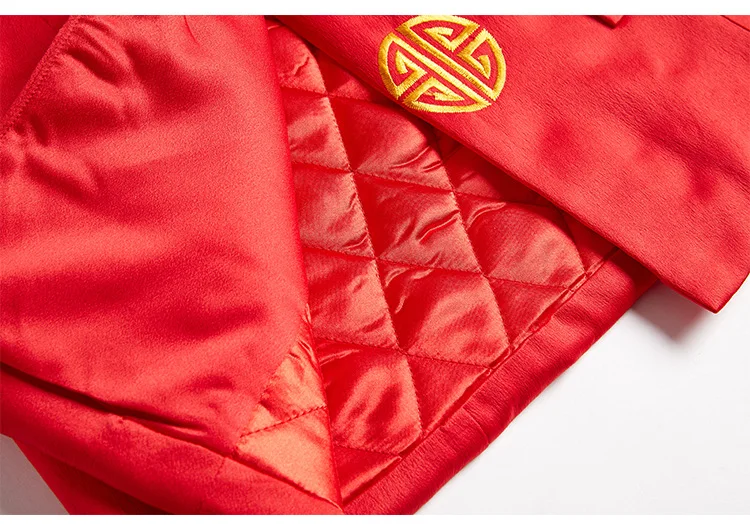 Зимний китайский стиль, медные монеты, вышитая пуговица, cheongsam стиль, куртка, верхняя одежда с хлопковой подкладкой для женщин