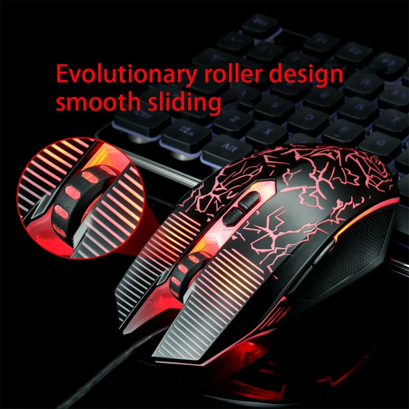 6D Usb Проводная игровая мышь 3000 точек/дюйм 6 кнопок светодиодная оптическая профессиональная мышь геймер Компьютерные Мыши для ПК ноутбук Игровые мыши