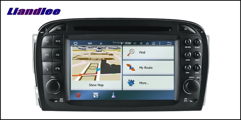 Liandlee Car Multimedia Player NAVI For Mercedes Benz SL Class R230 2001~2004 Touch Screen Radio DVD Stereo GPS Navigation 10