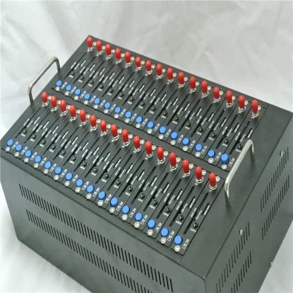 

bulk sending SMS 32 port modem pool with Q2406 with TCP/IP protocol