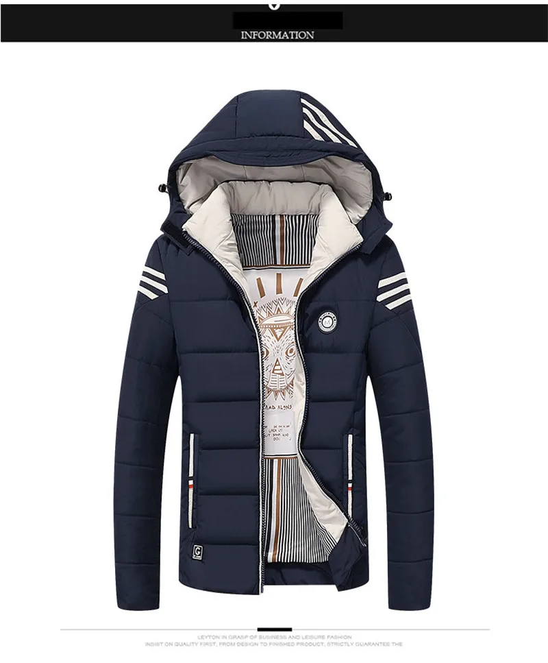 XingDeng брендовая повседневная мужская куртка, зимние пальто, мужские толстые куртки, Теплая мужская модная одежда, парка, верхняя одежда, верхнее пальто, плюс 4XL