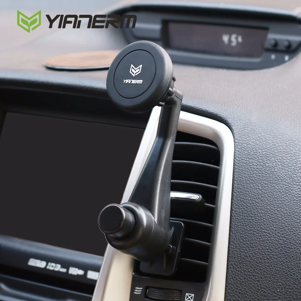 Yianerm Air Vent Car Mount Magnetic Phone Holder 360