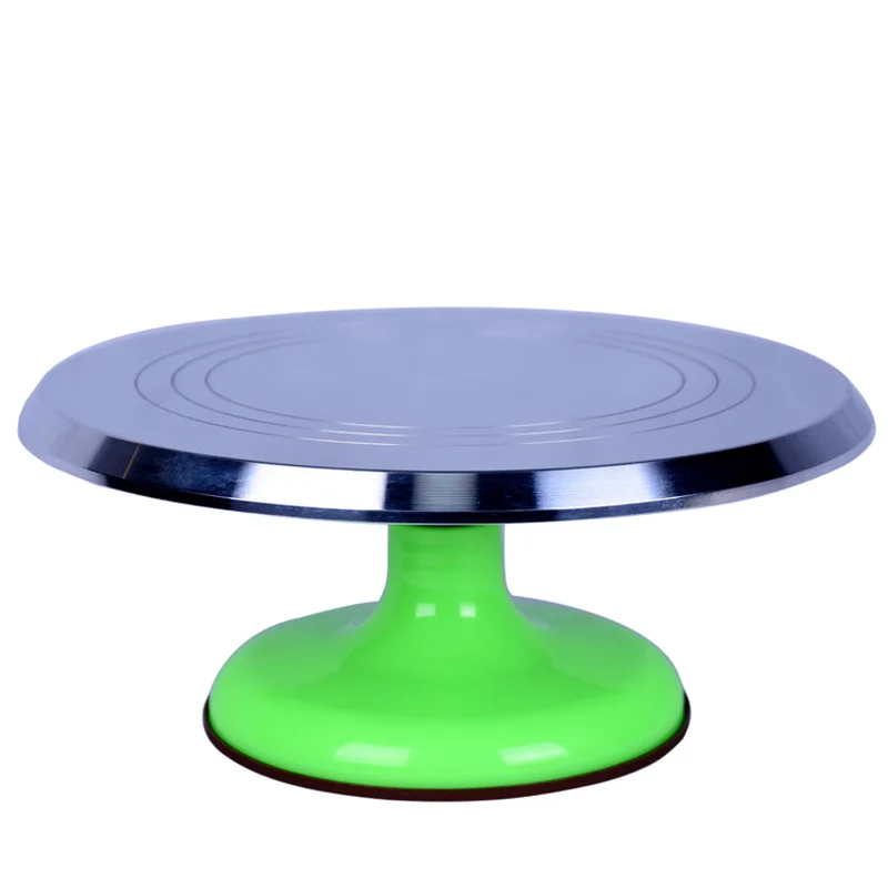 

Cake Aluminum Alloy Turntable Baking Tool Mounting Flower Table Cake Appliance 12 Inch Cake Turntable Circular High Level