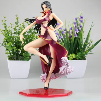 

23CM Sexy One Piece Boa Hancock 1/8 PVC Action Figure Toys GK Garage Kit Action Figure Toy For Boys Gift