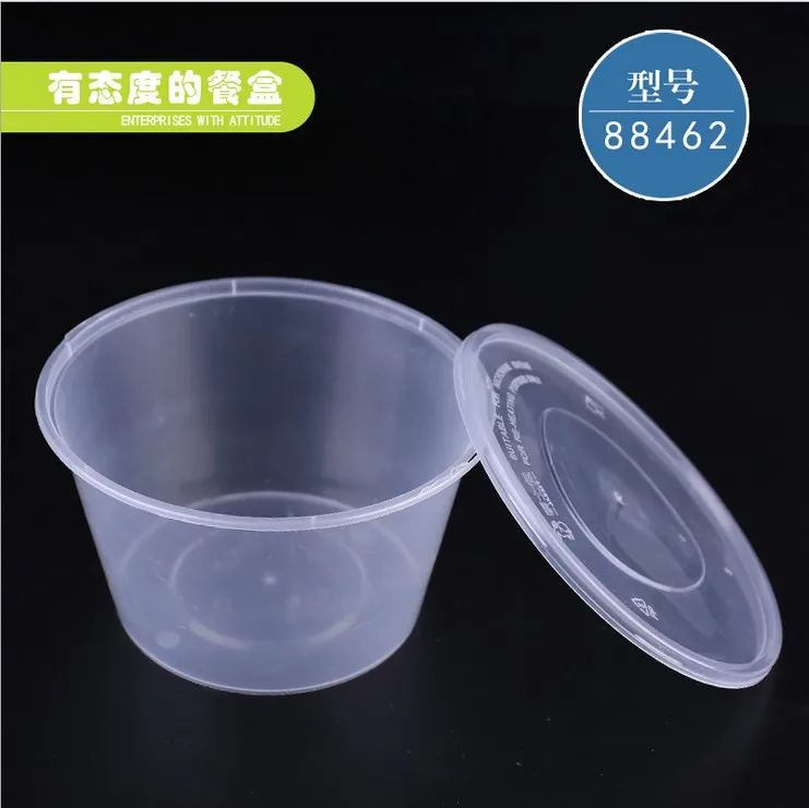 

50 OZ Plastic Bowl with Lid suit for Microwave Oven and Refrigerate Disposable Tableware Party Dinnerware 180pcs/lot DEC001