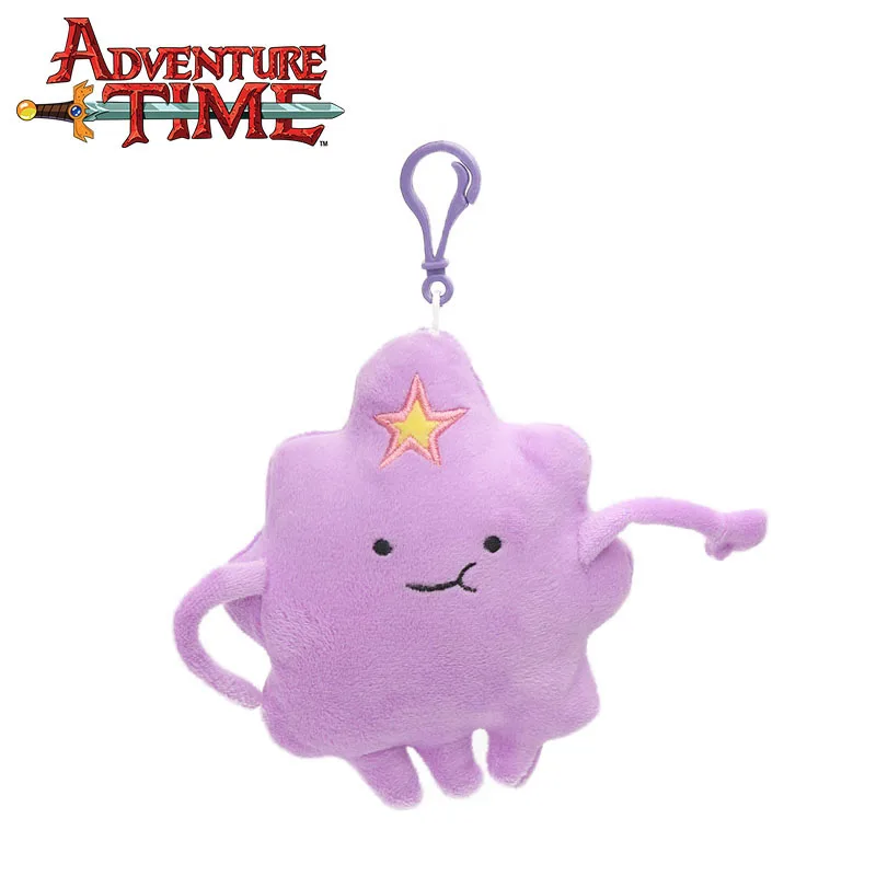 

15cm Purple Lump Space Princess Plush Keychain Adventure Time Toy Clouds Plush Soft Stuffed Animal Dolls Toys Party Supplies