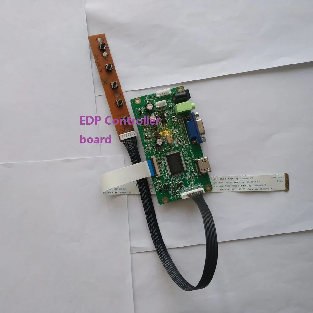 

for N156HCA-EAB monitor LED 30pin DRIVER Controller board 1920×1080 15.6" SCREEN display LCD DIY HDMI VGA EDP