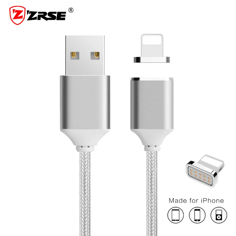 

Magnetic Cable Nylon Braided for iPhone USB Magnectic Cable Data Charge Cable Magnet Fast Charging Cable for iPhone 5 5s 6 6s