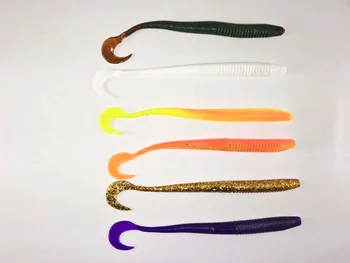 

BassLegend-Fishing Soft Bait Grub Worm For Bass Pike Walleye Soft Shad 130mm/4.5g