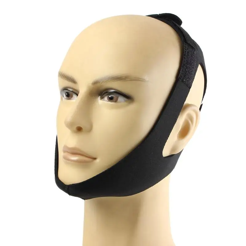 1pcs Anti Snore Belt Stop Snoring Chin Strap Anti Apnea