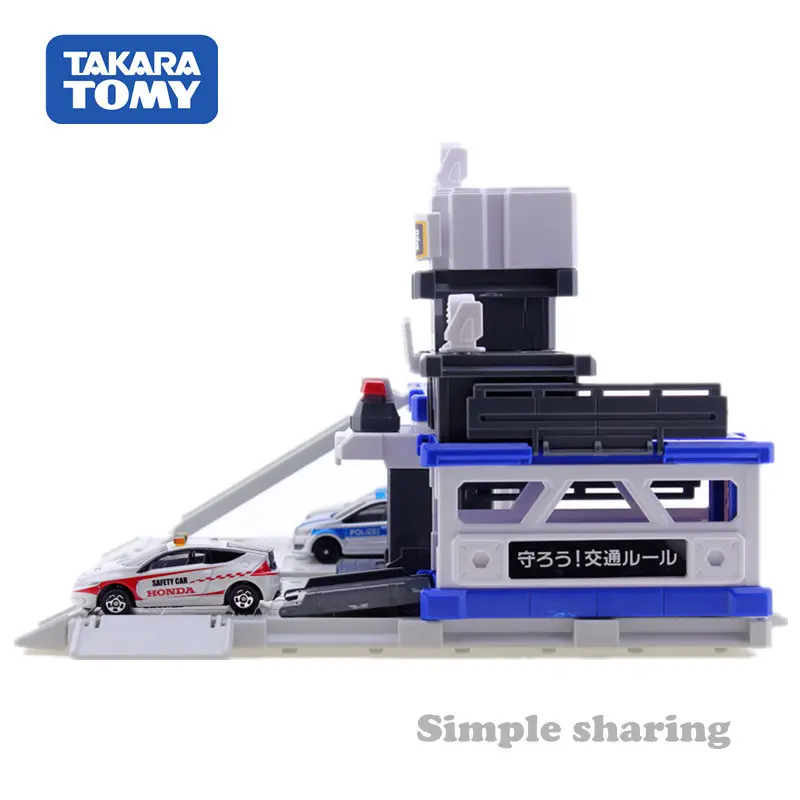 Takara Tomy Tomica Town центральный полицейский отряд строительный блок литые миниатюрные