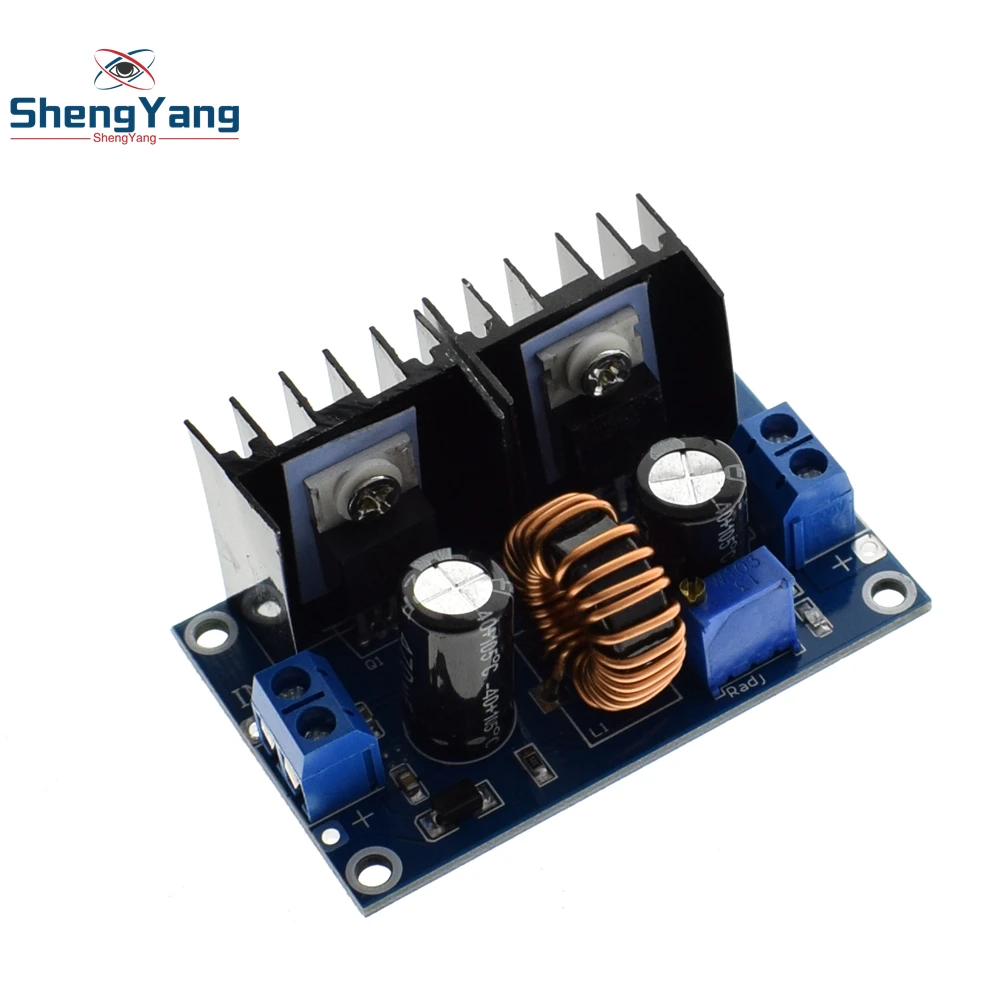 

ShengYang XL4016 PWM Adjustable 4-36V To 1.25-36V Step-Down Board Module Max 8A 200W DC-DC Step Down Buck Converter Power Supply