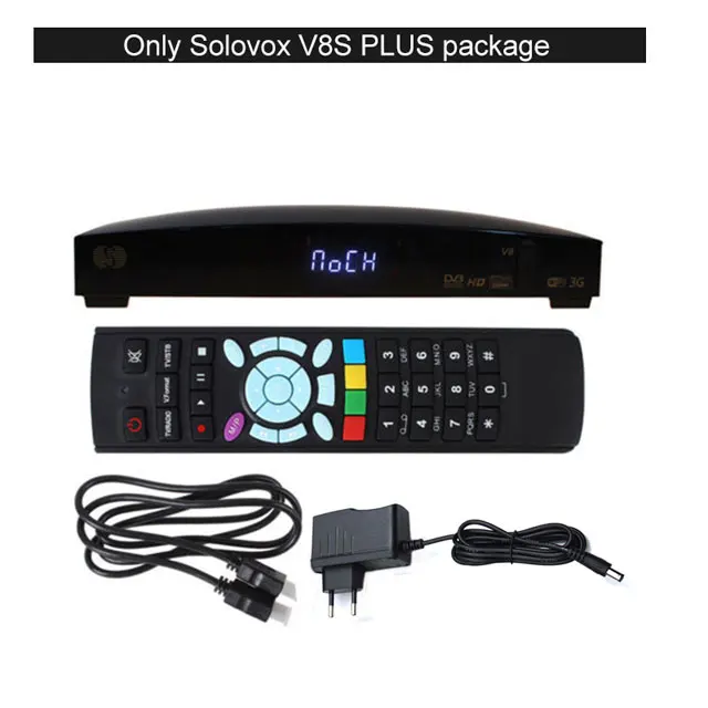 V8S Plus Спутниковый ресивер solovox V8S плюс DVB-S2 Цифровой HDMI поддерживает YouTube cccam NEWCAMD HDCAM Biss ключ 2x USB слот Wi Fi h96max - Цвет: V8S Plus