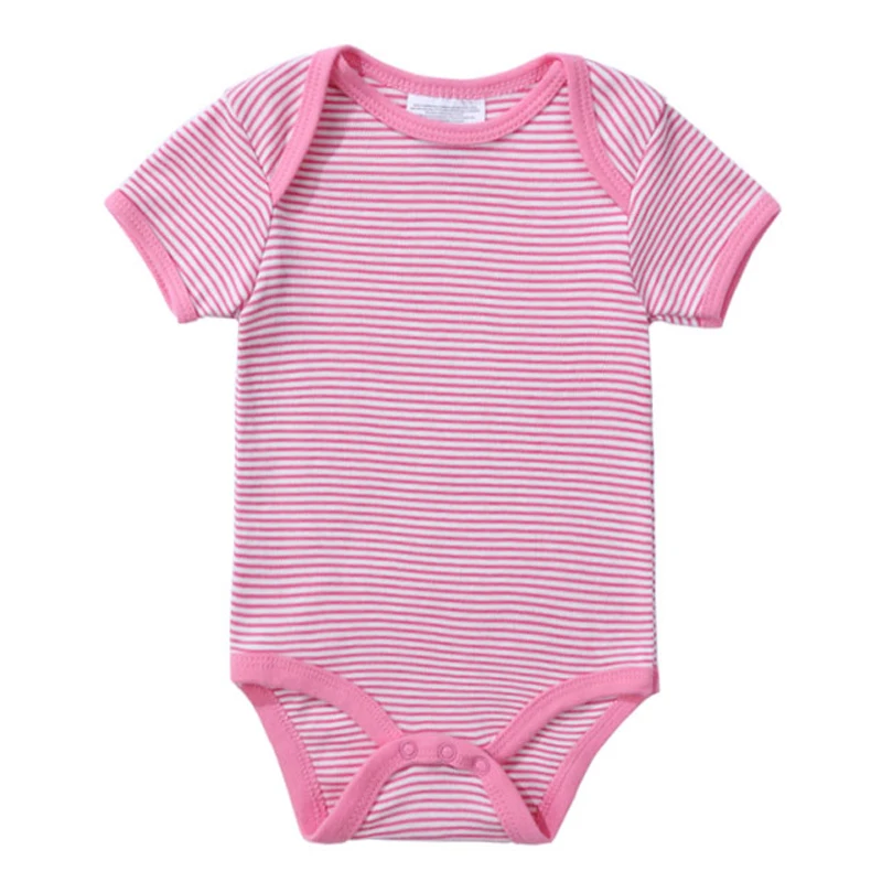 2018 Newly Baby Bodysuits 100% Cotton Infant Body Short Sleeve Clothing Jumpsuit Cartoon Animal Printed Baby Boy Girl Bodysuits (6)