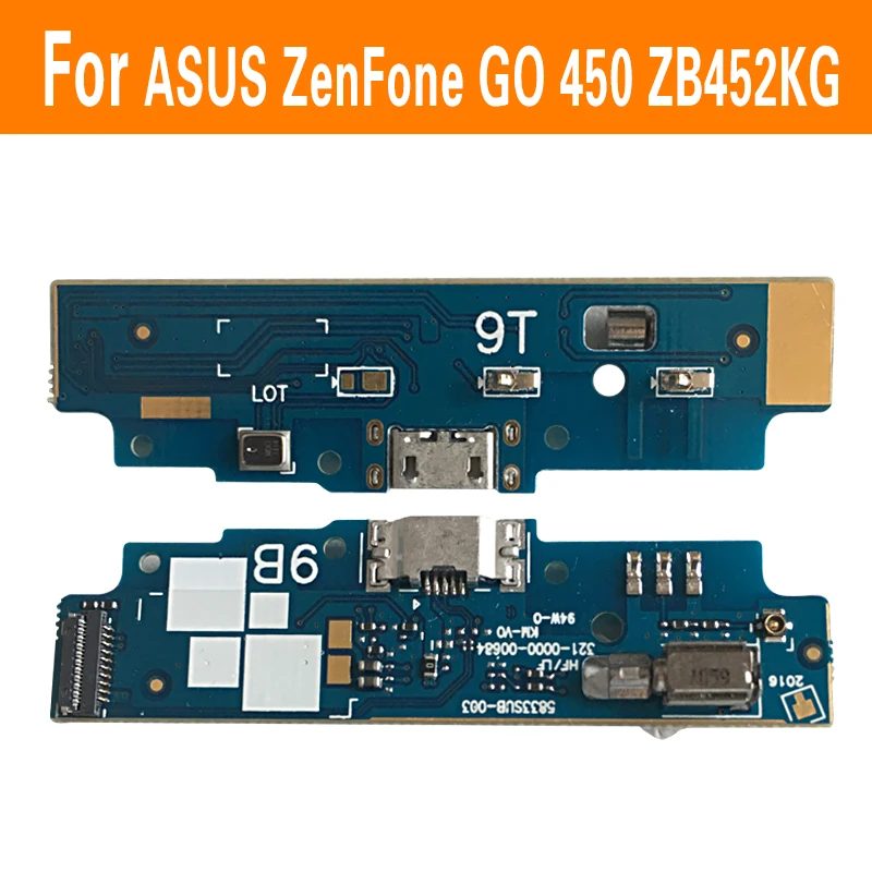 

100% Genuine Sync Date Connector Flex Cable For Asus zenfone GO ZB452KG 4.5" USB Charger Port Flex Cable USB Charging Jack Dock